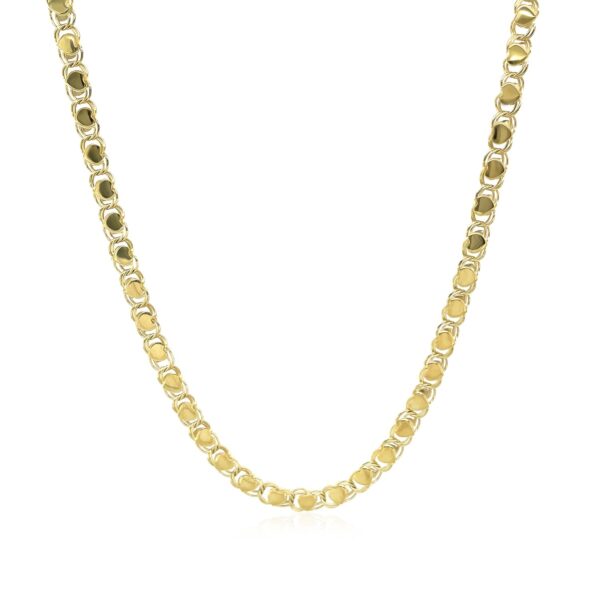 2.9mm 14k Yellow Gold Heart Chain - Image 2