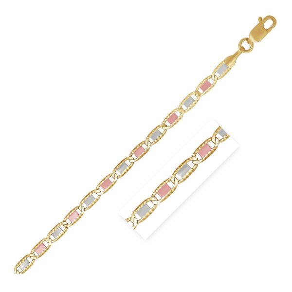 14k Yellow Gold Valentino Chain (3.3mm)