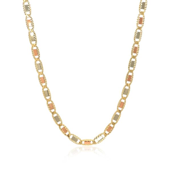 14k Yellow Gold Valentino Chain (3.3mm) - Image 2