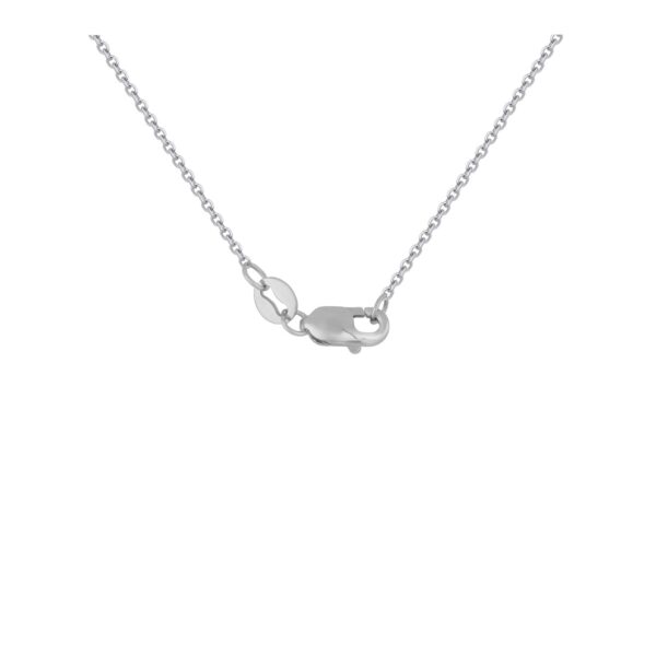 Diamond Chevron Pendant in 14k White Gold (1/3 cttw) - Image 2