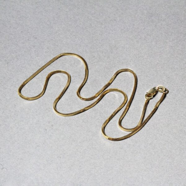 14k Yellow Gold Milano Chain 1.1mm - Image 5