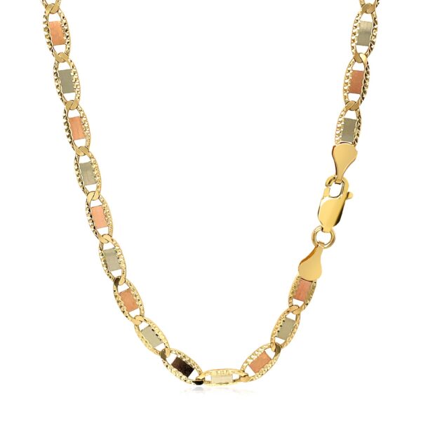 14k Yellow Gold Valentino Chain (4.1mm) - Image 3