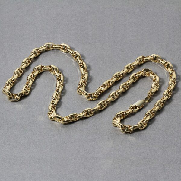 5.0mm 14k Yellow Gold Anchor Chain - Image 3