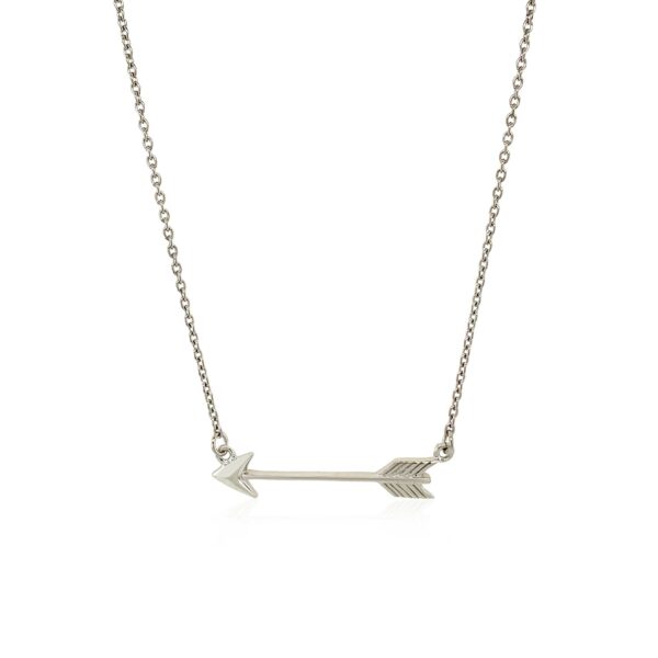 Necklace with Arrow in Sterling Silver - Image 2