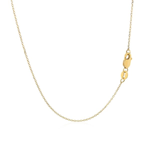 Two Layer Tree Pendant in 14k Two Tone Gold - Image 3