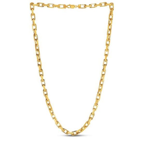 14k Yellow Gold French Cable Link Chain 6.1 mm - Image 3