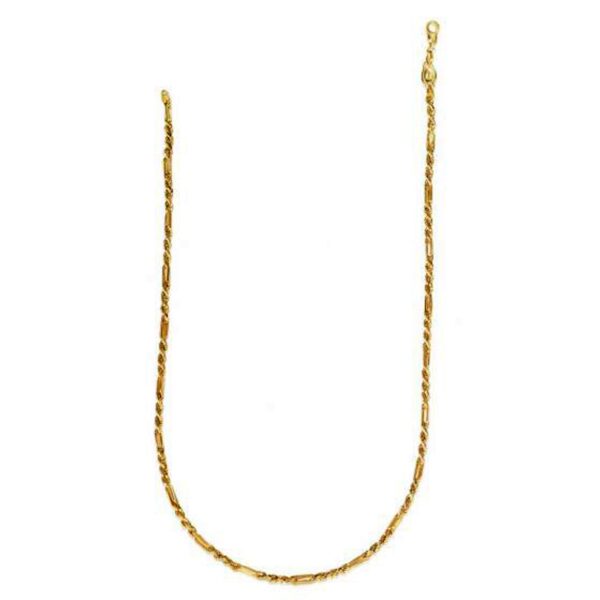 5.0mm 14k Yellow Gold Figa Rope Chain - Image 2