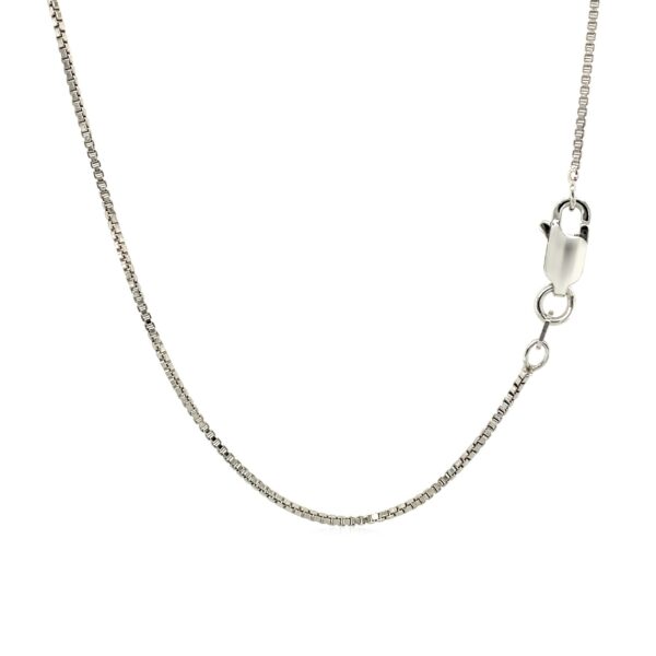 Sterling Silver Pendant with a Ridge Textured Love Knot Design - Image 2