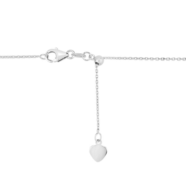 Adjustable Cable Chain in 14k White Gold (1.0mm) - Image 3