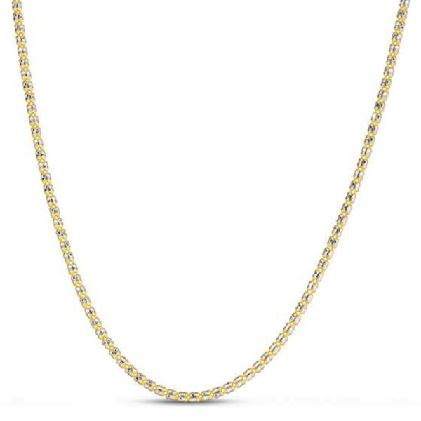 Ice Barrel Chain in 14k Yellow Gold (2.7 mm) - Image 2