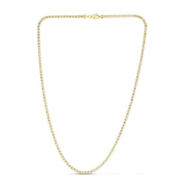 Ice Barrel Chain in 14k Yellow Gold (2.7 mm) - Image 3