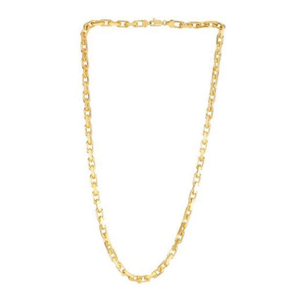 14k Yellow Gold French Cable Link Chain 4.8 mm - Image 3